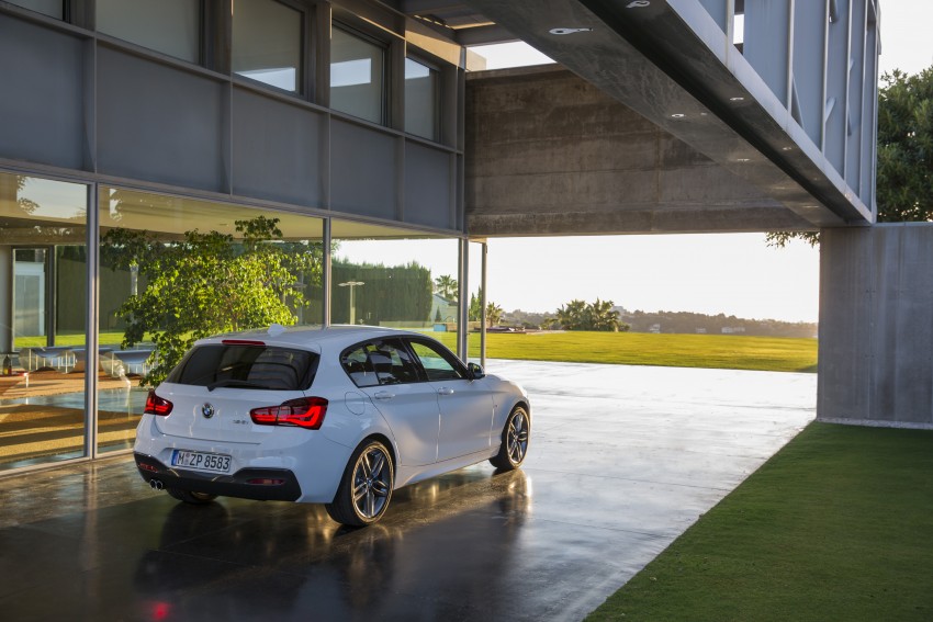 F20 BMW 1 Series facelift unveiled – new face and rear end, 116i and 116d get 1.5 litre three-cylinder engines 303980