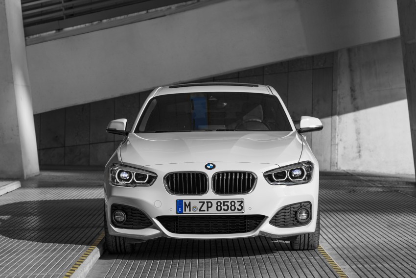 F20 BMW 1 Series facelift unveiled – new face and rear end, 116i and 116d get 1.5 litre three-cylinder engines 303981