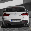 F20 BMW 1 Series facelift unveiled – new face and rear end, 116i and 116d get 1.5 litre three-cylinder engines