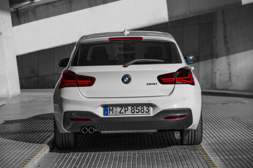 F20 BMW 1 Series facelift unveiled – new face and rear end, 116i and 116d get 1.5 litre three-cylinder engines 303984