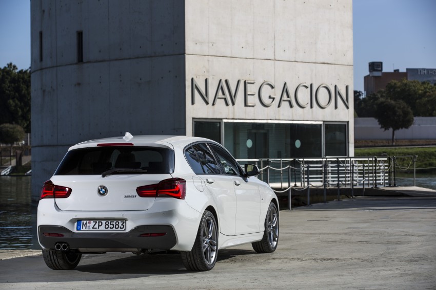 F20 BMW 1 Series facelift unveiled – new face and rear end, 116i and 116d get 1.5 litre three-cylinder engines 303985