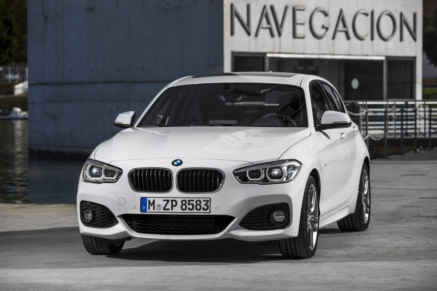 F20 BMW 1 Series facelift unveiled – new face and rear end, 116i and 116d get 1.5 litre three-cylinder engines 303986