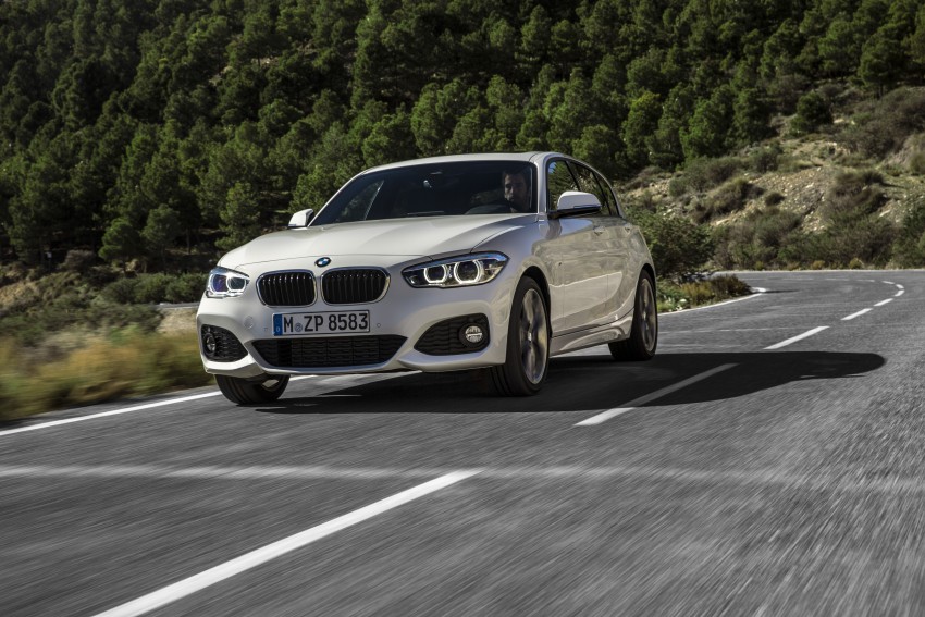F20 BMW 1 Series facelift unveiled – new face and rear end, 116i and 116d get 1.5 litre three-cylinder engines 303957