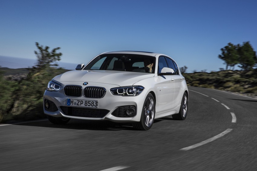 F20 BMW 1 Series facelift unveiled – new face and rear end, 116i and 116d get 1.5 litre three-cylinder engines 303958