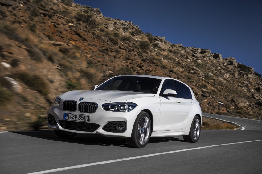 F20 BMW 1 Series facelift unveiled – new face and rear end, 116i and 116d get 1.5 litre three-cylinder engines 303959