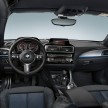 F20 BMW 1 Series facelift unveiled – new face and rear end, 116i and 116d get 1.5 litre three-cylinder engines