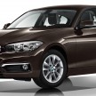 F20 BMW 1 Series facelift unveiled – new face and rear end, 116i and 116d get 1.5 litre three-cylinder engines