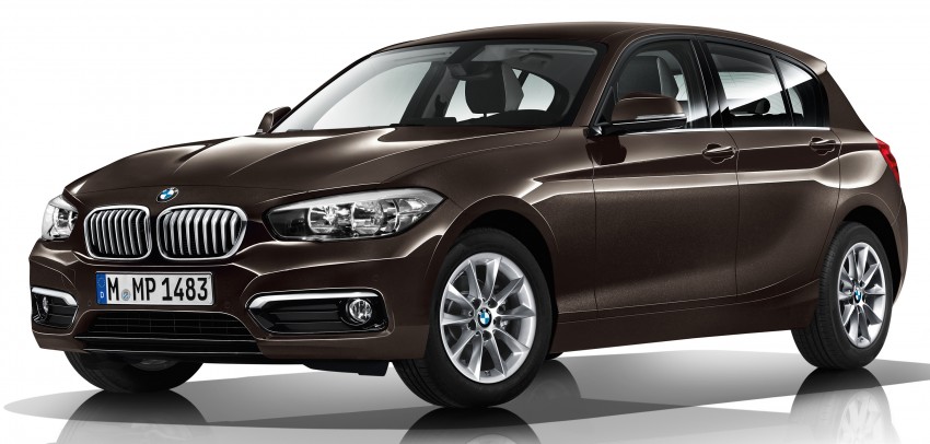 F20 BMW 1 Series facelift unveiled – new face and rear end, 116i and 116d get 1.5 litre three-cylinder engines 304156