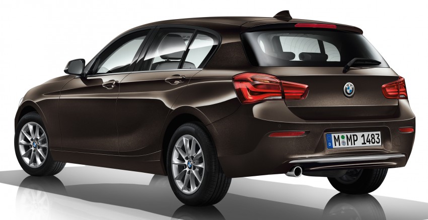 F20 BMW 1 Series facelift unveiled – new face and rear end, 116i and 116d get 1.5 litre three-cylinder engines 304157