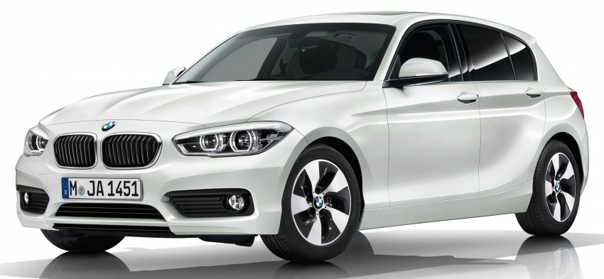 F20 BMW 1 Series facelift unveiled – new face and rear end, 116i and 116d get 1.5 litre three-cylinder engines 304143