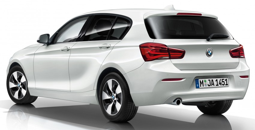 F20 BMW 1 Series facelift unveiled – new face and rear end, 116i and 116d get 1.5 litre three-cylinder engines 304144