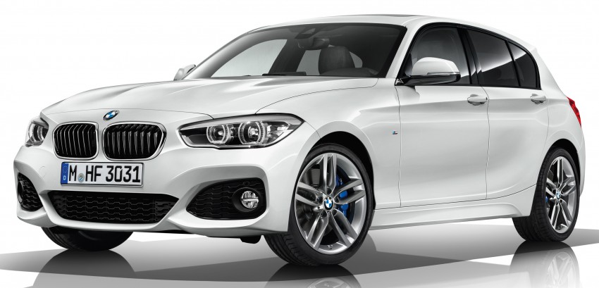 F20 BMW 1 Series facelift unveiled – new face and rear end, 116i and 116d get 1.5 litre three-cylinder engines 304146