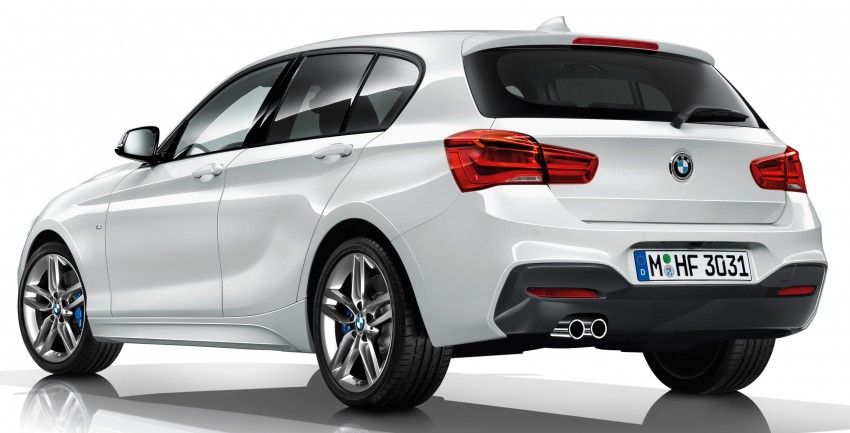 F20 BMW 1 Series facelift unveiled – new face and rear end, 116i and 116d get 1.5 litre three-cylinder engines 304147