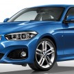 F20 BMW 1 Series facelift unveiled – new face and rear end, 116i and 116d get 1.5 litre three-cylinder engines