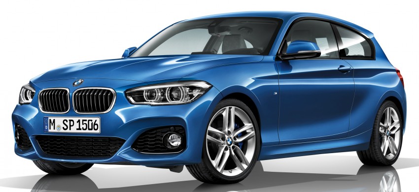 F20 BMW 1 Series facelift unveiled – new face and rear end, 116i and 116d get 1.5 litre three-cylinder engines 304148