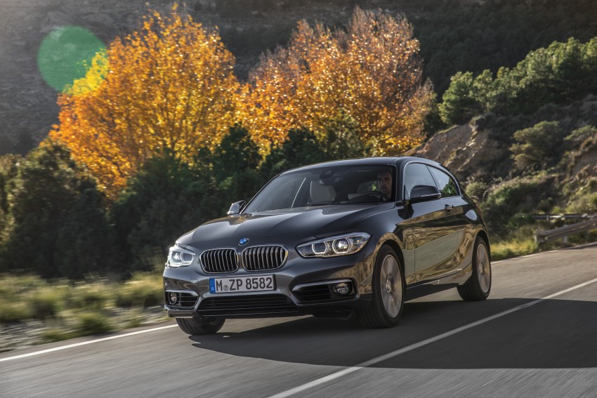 F20 BMW 1 Series facelift unveiled – new face and rear end, 116i and 116d get 1.5 litre three-cylinder engines 304009