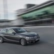 F20 BMW 1 Series facelift unveiled – new face and rear end, 116i and 116d get 1.5 litre three-cylinder engines