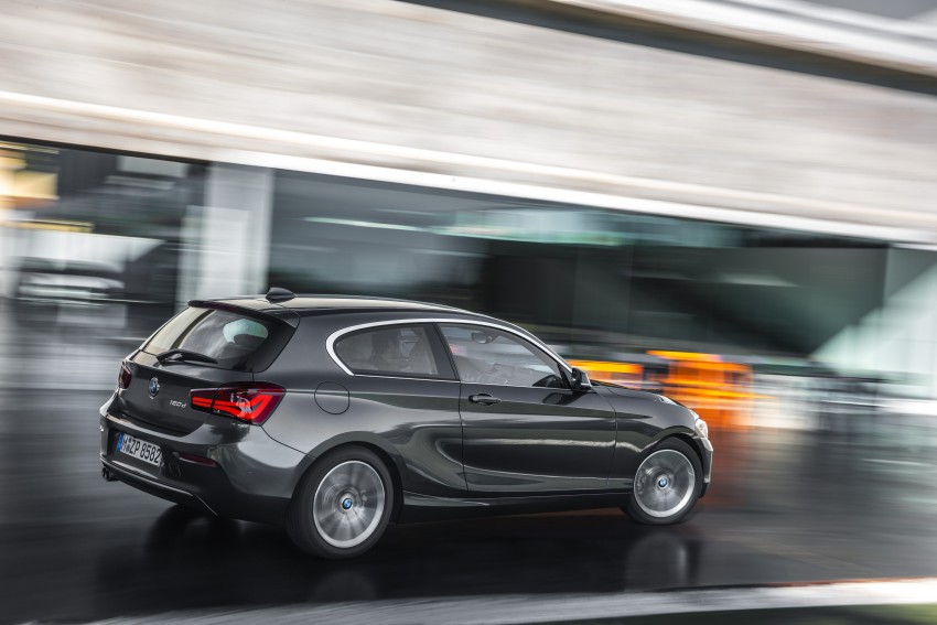 F20 BMW 1 Series facelift unveiled – new face and rear end, 116i and 116d get 1.5 litre three-cylinder engines 304021