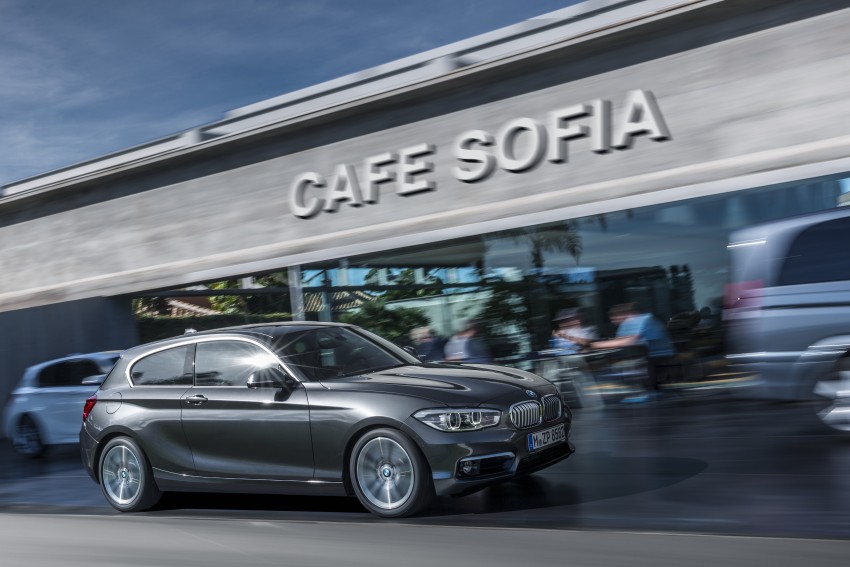 F20 BMW 1 Series facelift unveiled – new face and rear end, 116i and 116d get 1.5 litre three-cylinder engines 304022