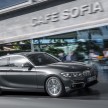 F20 BMW 1 Series facelift unveiled – new face and rear end, 116i and 116d get 1.5 litre three-cylinder engines