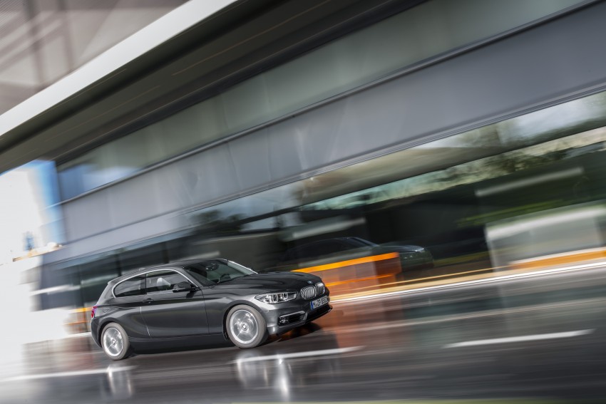 F20 BMW 1 Series facelift unveiled – new face and rear end, 116i and 116d get 1.5 litre three-cylinder engines 304025