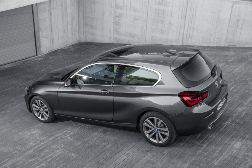F20 BMW 1 Series facelift unveiled – new face and rear end, 116i and 116d get 1.5 litre three-cylinder engines 304031