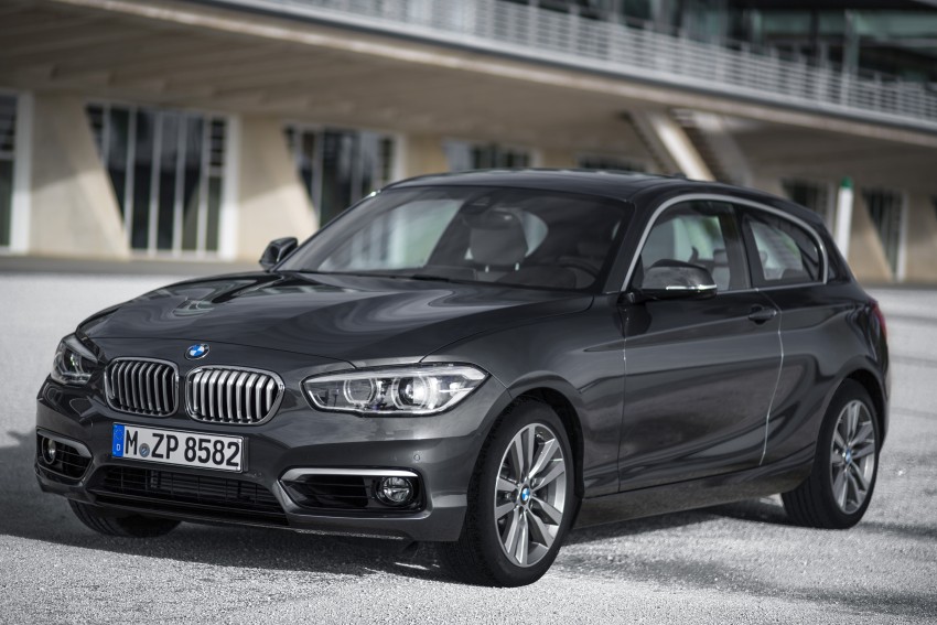 F20 BMW 1 Series facelift unveiled – new face and rear end, 116i and 116d get 1.5 litre three-cylinder engines 304033