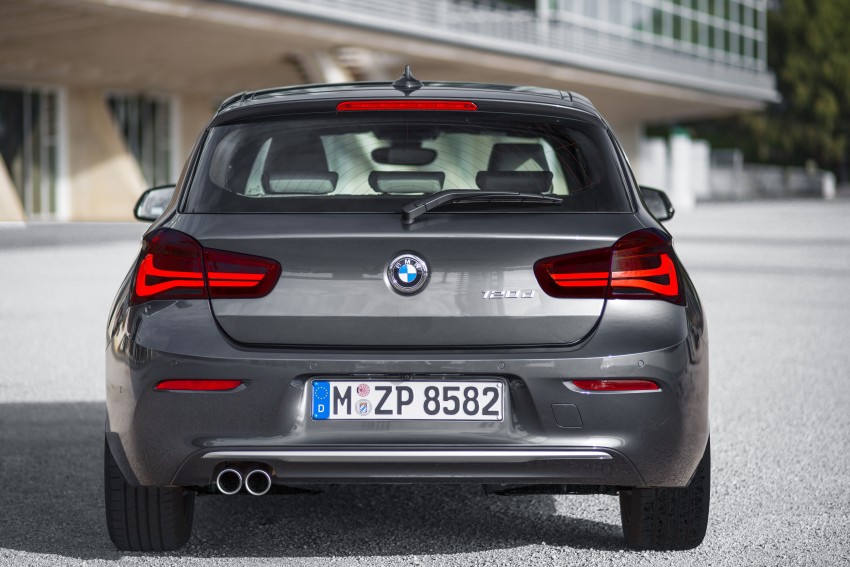 F20 BMW 1 Series facelift unveiled – new face and rear end, 116i and 116d get 1.5 litre three-cylinder engines 304034