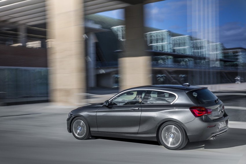 F20 BMW 1 Series facelift unveiled – new face and rear end, 116i and 116d get 1.5 litre three-cylinder engines 304037