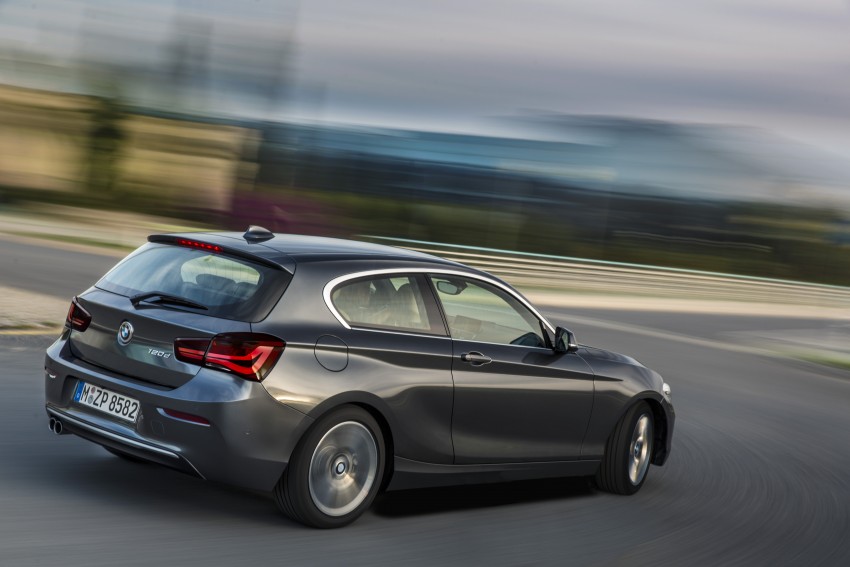 F20 BMW 1 Series facelift unveiled – new face and rear end, 116i and 116d get 1.5 litre three-cylinder engines 304017