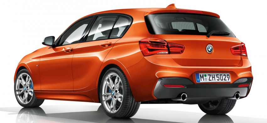 BMW M135i facelift – first official photos surface Image #307308