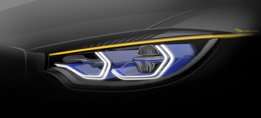 CES 2015: BMW M4 Concept Iconic Lights showcases laser and OLED technology for automotive lighting 300334