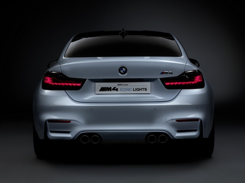 CES 2015: BMW M4 Concept Iconic Lights showcases laser and OLED technology for automotive lighting 300339