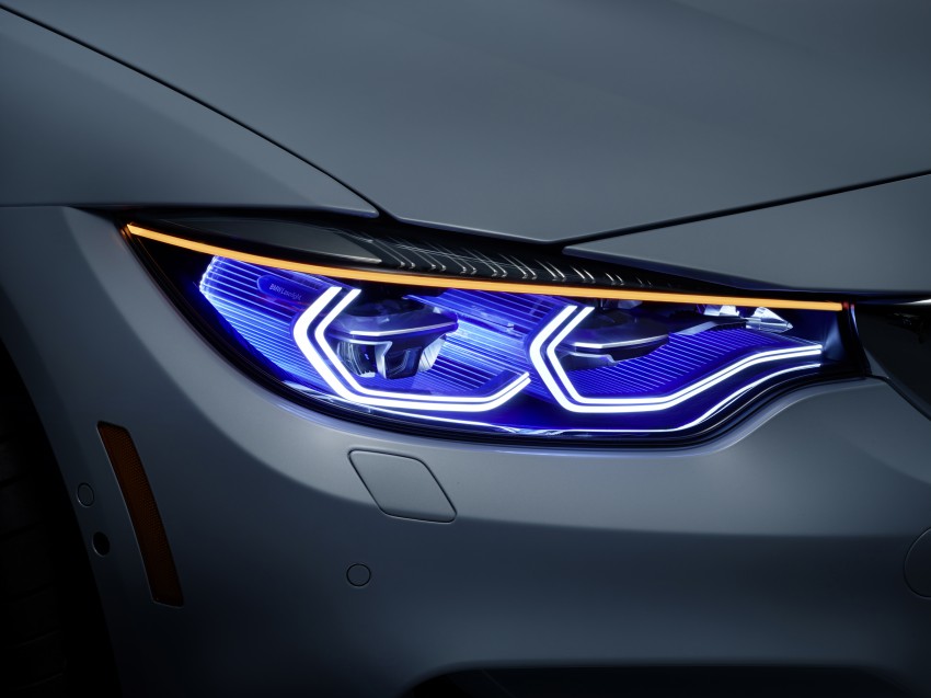CES 2015: BMW M4 Concept Iconic Lights showcases laser and OLED technology for automotive lighting 300350
