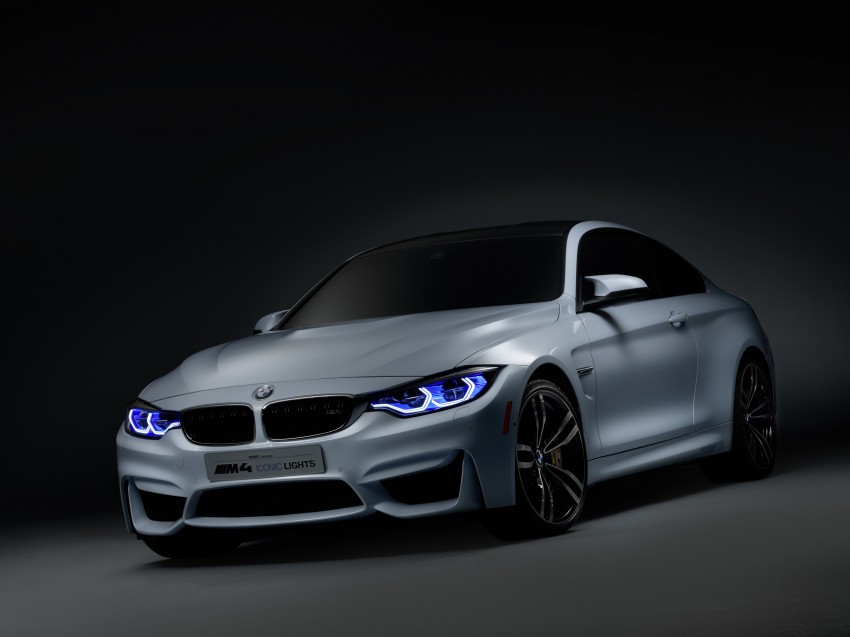 CES 2015: BMW M4 Concept Iconic Lights showcases laser and OLED technology for automotive lighting 300355