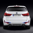 BMW X5 M, X6 M rigged with M Performance Parts