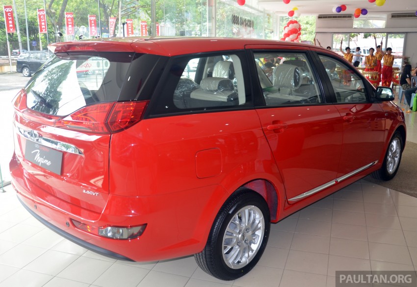 Chery Maxime MPV launched in Malaysia; from RM87k 308544
