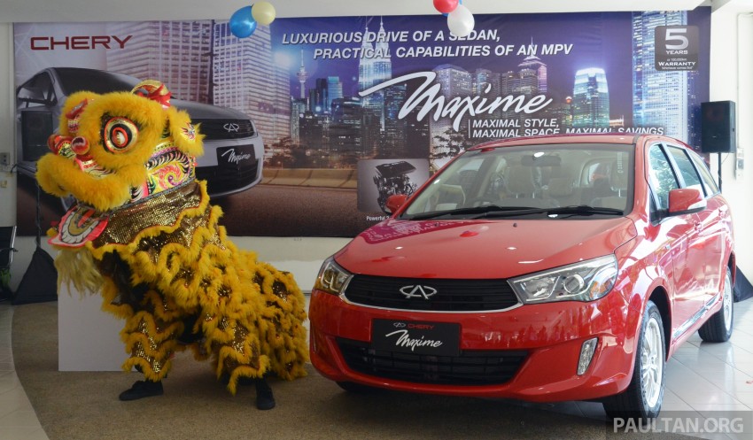 Chery Maxime MPV launched in Malaysia; from RM87k 308420