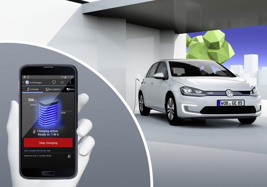 Volkswagen Connected Golf unveiled at CES 2015 300310