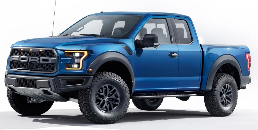 2016 Ford F-150 Raptor – a high performance pickup truck with turbo power and ten-speed automatic! 302649