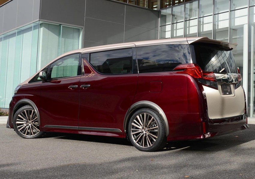 Gazoo Racing Style LB minivan – next gen Toyota Vellfire secretly previewed at 2015 Tokyo Auto Salon 302501
