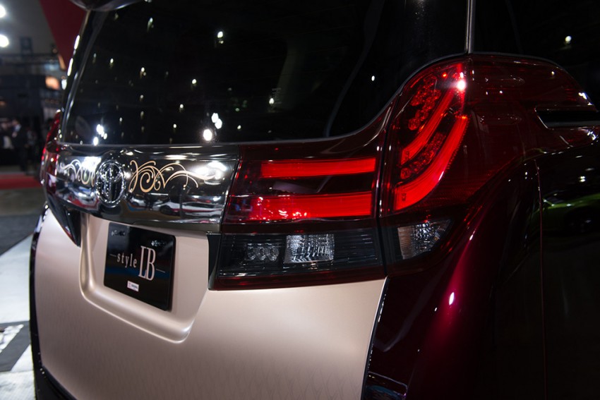 Gazoo Racing Style LB minivan – next gen Toyota Vellfire secretly previewed at 2015 Tokyo Auto Salon 302517