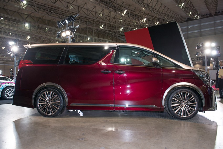 Gazoo Racing Style LB minivan – next gen Toyota Vellfire secretly previewed at 2015 Tokyo Auto Salon 302519