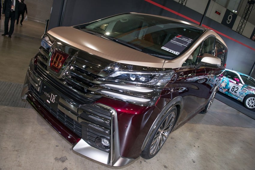 Gazoo Racing Style LB minivan – next gen Toyota Vellfire secretly previewed at 2015 Tokyo Auto Salon 302521