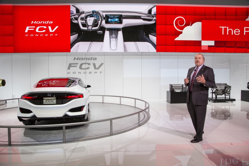 Honda FCV concept makes its North American debut 303263