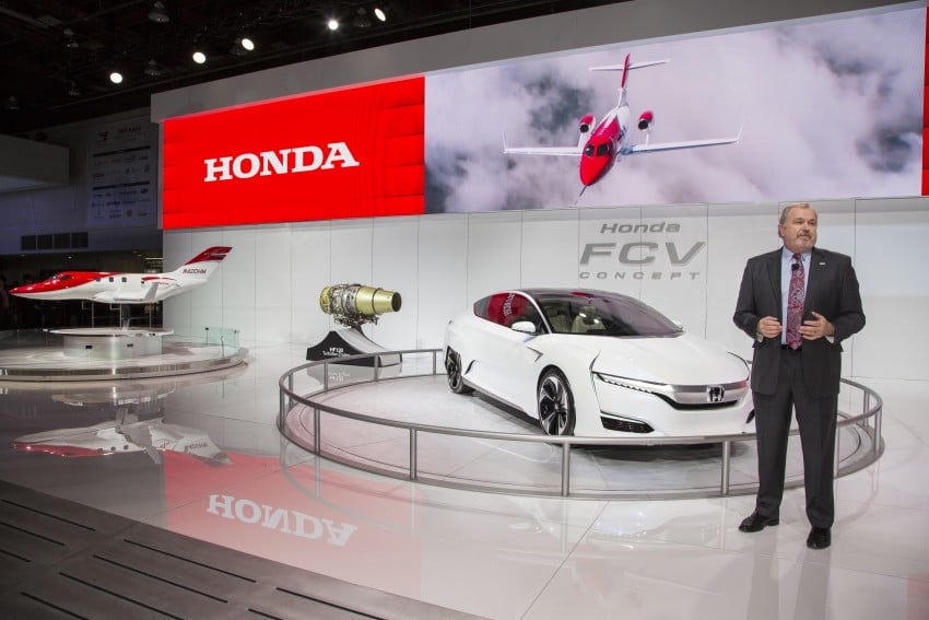Honda FCV concept makes its North American debut 303266