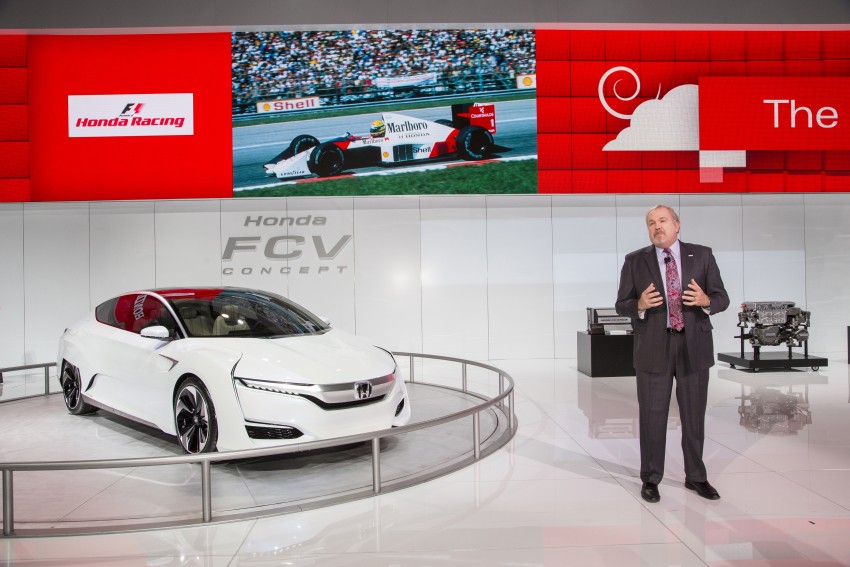 Honda FCV concept makes its North American debut 303268