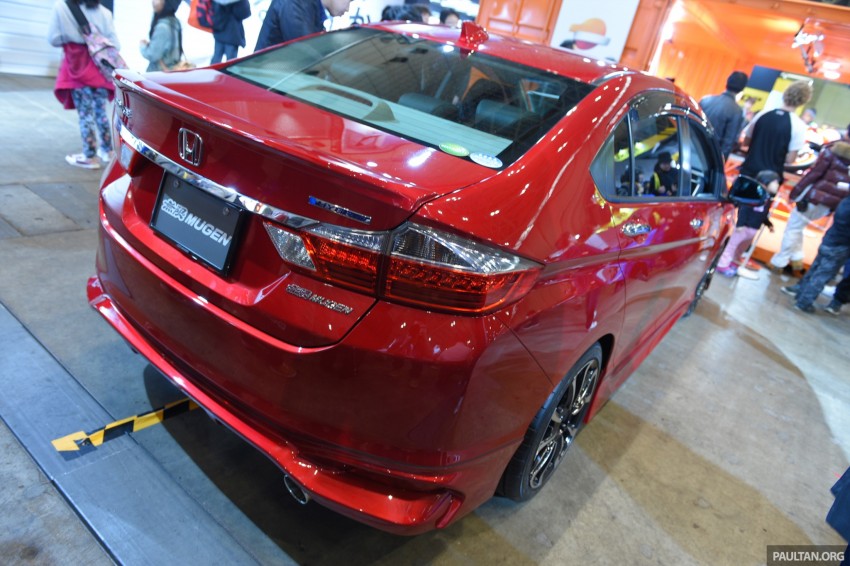 Mugen shows off pimped up Honda Grace (City Hybrid) at 2015 Tokyo Auto Salon 301995