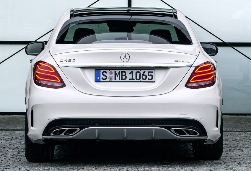 Mercedes-Benz C 450 AMG 4Matic debuts – sportier chassis, 3.0 litre twin-turbo V6 with 362 hp and 518 Nm 302197