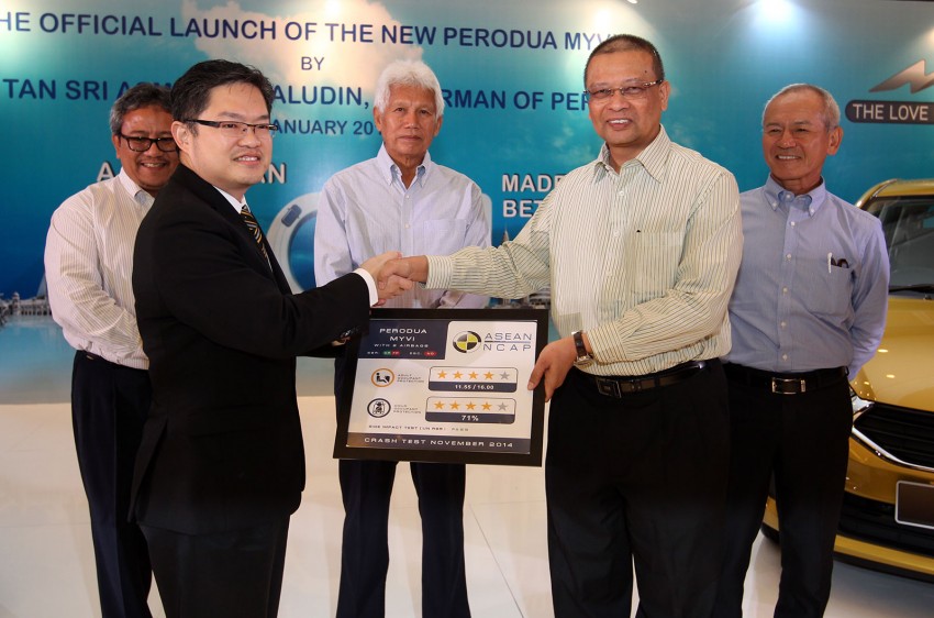 2015 Perodua Myvi – now with four-star ASEAN NCAP safety rating thanks to improved vehicle structure 303827